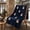 Navy Blue Snowman-A, variant on Festive Santa & Christmas Tree Flannel Throw Blanket, Soft Polyester Decorative Holiday Cover For Indoor Sofa Bed Bedroom Living Room Home Decoration.39.37*27.56in