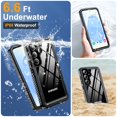 thumbnail image 2 of Funda de teléfono GOLDJU impermeable IP68 para Samsung Galaxy S25, 2 of 7