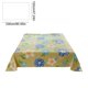 thumbnail image 3 of Sábana plana floral – Funda de cama transpirable de poliéster para dormitorio o uso doméstico diario, no se pega al cabello y es fácil de limpiar, ajuste suave., 3 of 6