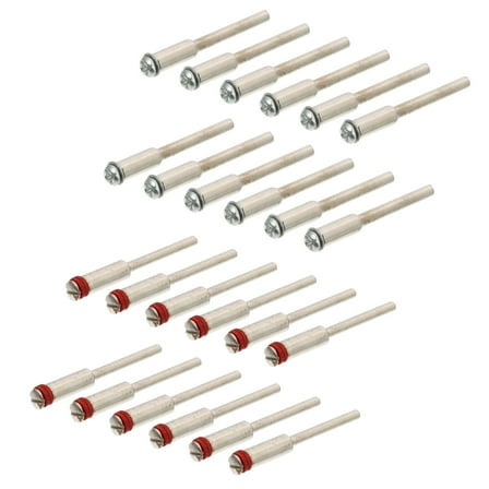 24pcs Off Wheel Screw Mandrel Set for Rotary Tools