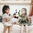 thumbnail image 6 of CHUNYAN Panda plush toys, cute panda dolls holding bamboo, holiday gifts, 6 of 7