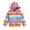 Multicolor, variant on SYNPOS Toddler Kid Little Girls Zip-Up Rainbow Striped Hoodie Sweatshirt Jacket