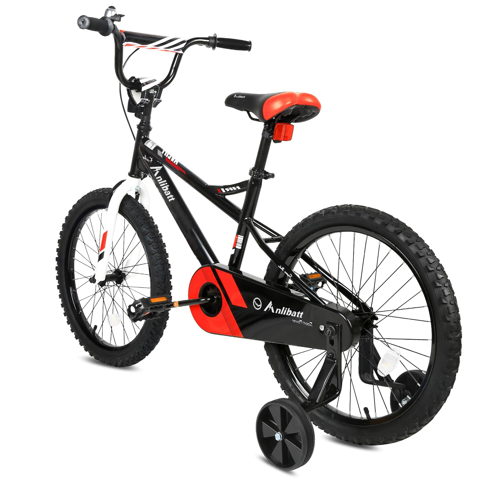 Anlibatt Kids Bike 16 In. for Ages 4-6, Black photo 3