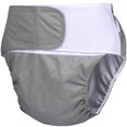 thumbnail image 2 of AMERTEER Reusable Adult Diaper Cloth Diaper Mesh Cloth Grey Underwear for Adults Hospital Use 1Pcs, 2 of 7