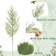 thumbnail image 4 of CHGBMOK Christmas Branches Norfolk Artificial Christmas Branches DIY Crafts Faux Christmas Norfolk Branches for Xmas Indoor Outdoor Home Decor, 4 of 8
