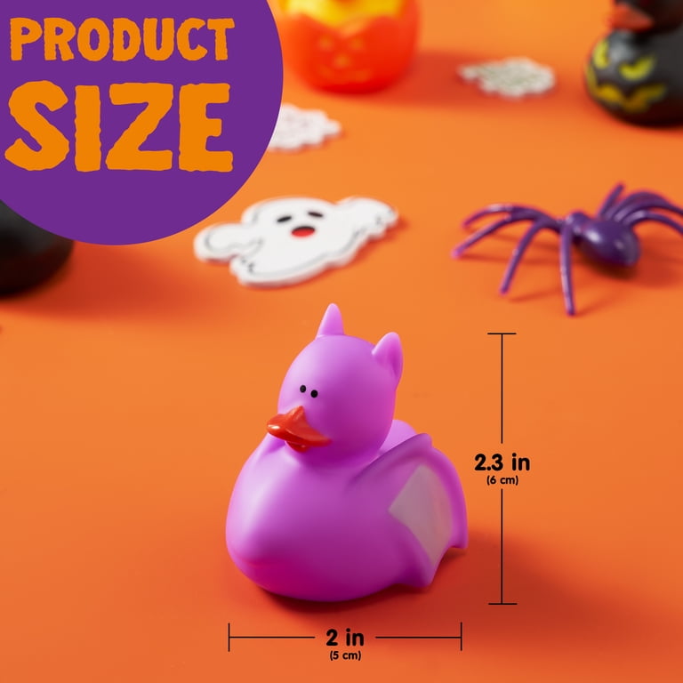 Giant Inflatable Halloween Duck - 4.6 Foot Blow-Up Pumpkin Duck For Parties, Parades & Trunk Or Treat