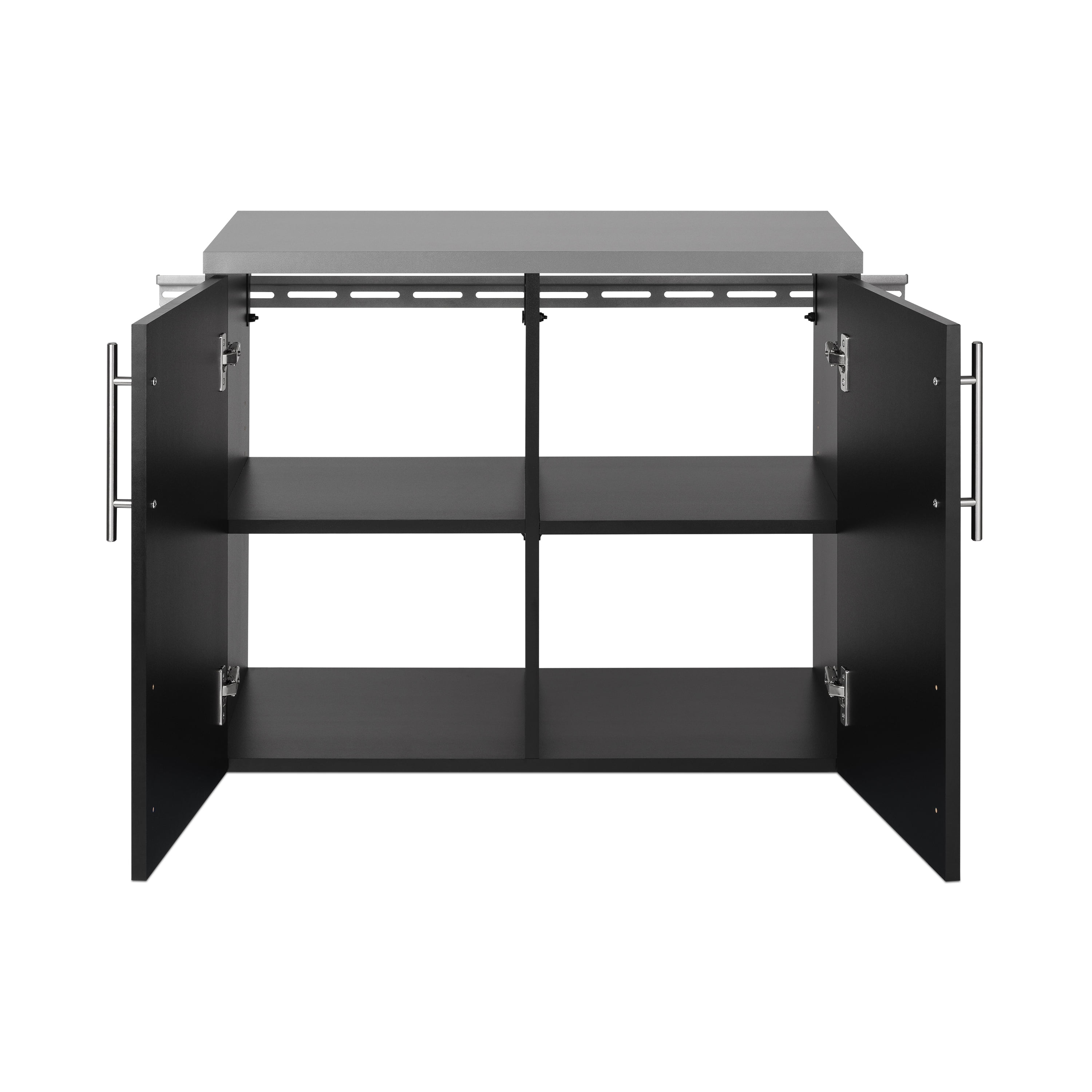 Buy Transport 2-Door Cabinet, Black, 46w x 24d x 72h, w/4 Extra Deep  Adj. Shelves