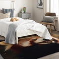 thumbnail image 4 of Red Panda Bedroom Rug - 5x8 Rug - Red Panda Rug - Cute Forest Animal Area Rug - Kids Woodland Animal Rugs - Wildlife Carpet, 4 of 7