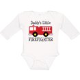 thumbnail image 3 of Inktastic Daddy's Little Firefighter Boys or Girls Long Sleeve Baby Bodysuit, 3 of 5