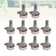 thumbnail image 5 of 10 unids A50k tamaño completo Bass Pots potenciómetro largo estriado eje dividido Audio Taper bajo fricción para guitarra bajo, 5 of 5