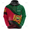 thumbnail image 3 of Sudadera con capucha con emblema nacional de Marruecos, sudadera con capucha con estampado 3D, sudaderas con capucha informales de gran tamaño para uso diario, jerséis de manga larga para hombre 2024, 3 of 5