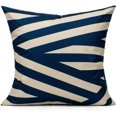 thumbnail image 4 of Fundas decorativas cuadradas para cojines de lona para exteriores, 18 x 18 para sofá cama,Conjunto de 4 Azul Xemadio CJWUS-4400, 4 of 5