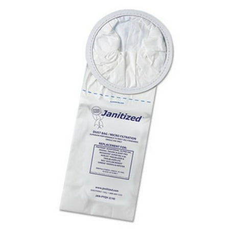 - Janitized Vacuum Bag Filters fit ProTeam QuarterVac, 100/Ctn (APCJANPTQV2)