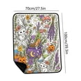 thumbnail image 3 of sruoe Halloween DIY Coloring Throw Blanket, Creative Hand‑Draw Craft, Halloween Home Decor, Halloween Themed Blanket for Sofa Couch Holiday Gathering, 3 of 6