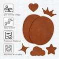 thumbnail image 3 of 10PCS Suede Fabric Patch, Oval Elbow Knee Patches for Sweaters Shirt, Iron on Patches Appliques for Clothes Shirt Jeans Jackets, Suede Repair Iron on Fabric Patch for Men (4.3×5.5 Inch, Light Coffee), 3 of 7