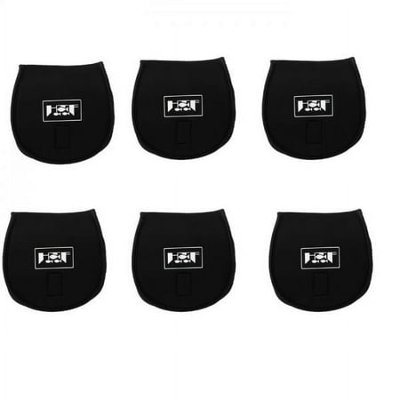 Pitycbo 6 Pieces Fishing Reel Reel Bag Neoprene Reel Case Fishing