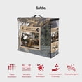 thumbnail image 5 of Comforter 3PC Set Double/Queen Deer In Snowy Forest, 5 of 7