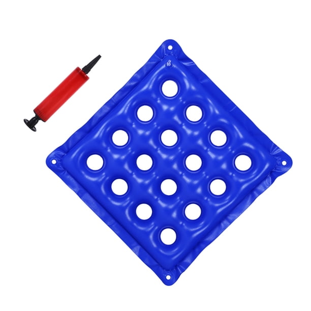 Guardurnaity Cojín para asiento Cojín para silla Estera para sentarse Conveniencia transpirable Funda para asientos multipropósito Cojines elásticos para Salud Azul 48*48 Guardurnaity CE015849-02