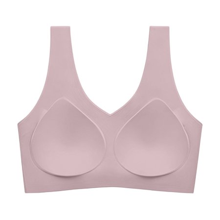 Tsesme Wireless Seamless Bra for Women Full Coverage Support Smoothing Bralette Lifting Everyday Bra