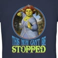 thumbnail image 2 of Junior's Shrek Mom Can’t Be Stopped  Graphic Tee Navy Blue 2X Large, 2 of 3