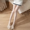 thumbnail image 2 of Collants Noirs à Carreaux pour Femmes avec Accrocs, Grande Taille, Bas Gainants pour Femmes, Collants Doublés pour Femmes, Collants Doublés Translucides, Collants Résille pour Femmes, 2 of 5