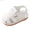 White, variant on Baby 2026 Sandals Learning To Walk Shoes Soft Soles Non Slip Toe Caps Called Baobao Shoes Baby Sports Shoes Size 4.5