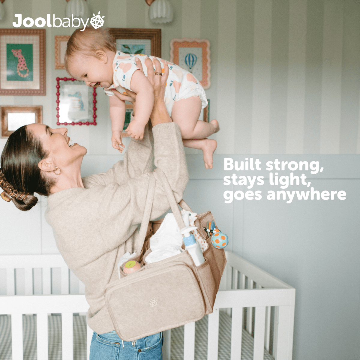 Jool Baby Tag-Along Diaper Caddy Organizer