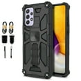 thumbnail image 1 of Value Pack Cables + for Samsung Galaxy A52 5G with Tempered Glass Phone Case Corner Guard Magnetic Kickstand Hybrid Slim Bumper Shock Cover, 1 of 4