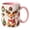 A, variant on Christmas Reindeer Ceramic Coffee Mug, Festive Holiday Hot Chocolate Cup for Coffee, Milk and Tea, Microwave Safe