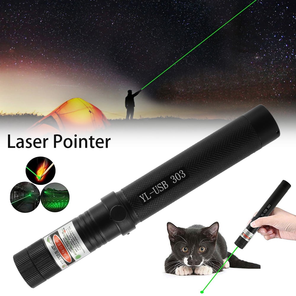Lazer 10Miles Laser Pointer Pen Green Light 532NM Lazer Hiking Flashlights Torches 