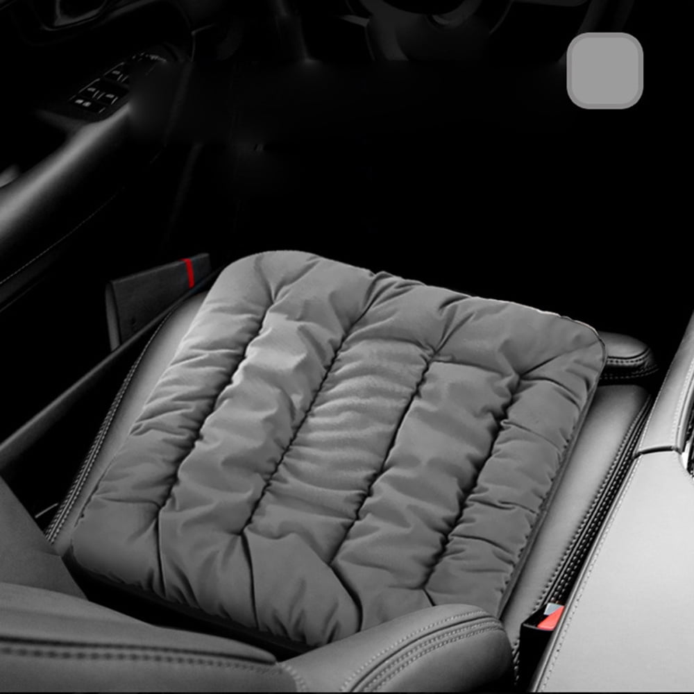 45 X45cm Electric Seat Cushion USB Heated Office Home Car Seat Cushion  Heating Warmer Pads Winter Hot Plush Warm Seat Cover