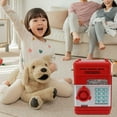 thumbnail image 4 of ATM Piggy Bank, Cash Coin Electronic Money Bank Money Saving Box for Teen Girl Toy,  With 7 Music Tracks Digital Display With Password Code Lock, 4 of 8