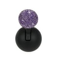 KCGYNP Car Push To Start Button RockerDiamondEncrusted BallBar