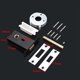 thumbnail image 2 of Invisible Door Lock Single Side Dark Door Lock Special Door Secret Room Lock Household Office Improvement Accessories, 2 of 6