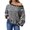 Black, variant on Women Striped Off Shoulder Knit Pullover Sweater Oversized Loose Long Sleeve Drop Shoulder Knit Top Soft Casual Fall Winter Blouse Fashion Daily Outfit S-XXL