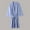 Light Blue, variant on LSLJS Cardigan Bathrobe Thin Bathrobe Men's Home Clothes Bathrobe Men Sleepwear Gifts for Men