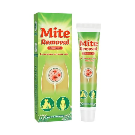 WLDAK Mite Treatment Ointment for Humans, Dogs & Cats - Fast-Acting Skin Irritation Relief - 20g Tube