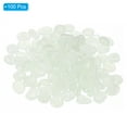 thumbnail image 3 of Unique Bargains 100Pack Glow Rocks 8-11mm Glow Pebbles Luminous Stones Decor DIY White, 3 of 7
