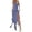 Blue, variant on Summer Dresses for Women Off Shoulder Bust Wrap Skimming Irregular Solid Color Tube Top Hip Hugging Sundresses For Women