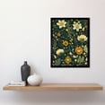 thumbnail image 2 of Bee Flying over Flower Wildflower Spring Field Art Print Framed Poster Wall Decor 12x16 inch, 2 of 5