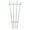 Black, variant on Happy Date 15.7 x H x 7.0 W,Black Garden Metal Vine Sturdy Trellises for Outdoor Climbing Plants Support Structures