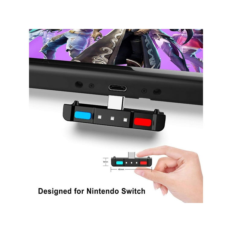 HomeSpot Bluetooth Audio Transmitter Adapter For Nintendo Switch Blue Red Walmart