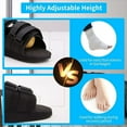 thumbnail image 3 of Post-op Shoes Heel Wedge Healing Shoe Lightweight Heel Relief Medical Orthopedic Foo, 3 of 8