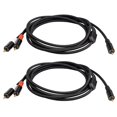 thumbnail image 1 of 2X Y Adapter Cable Subwoofer Y Cable 1X to 2X RAC Audio Cable 1 to 2 Power Amplifier Audio Cable,3 Meter, 1 of 10