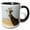 Black/White, variant on 3drose, Africa, Botswana, Chobe Np. Oxpecker Bird, 15oz Mug