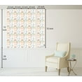 thumbnail image 5 of Ambesonne Floral Peel & Stick Wallpaper for Home, Soft Tones Flowers Leaves, 13"x72", Peach Lavender Blue and Green, 5 of 5