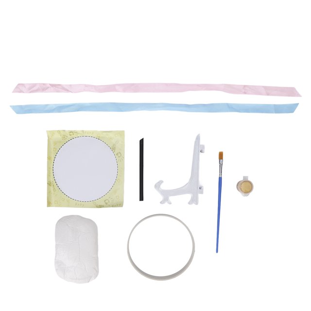 Kit Para Hacer Huellas De Manos De Bebé, Decoraciones Impresas Personalizadas Kit De Marco De Huella De Bebé Regalo Ideal Acabado Mate Suave Con Cinta De Marco Para El Hogar Para ANGGREK AF1411