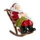 thumbnail image 2 of Sillón reclinable de regalo de Navidad, decoración de mesa de Papá Noel para el hogar, decoración de resina navideña, 2 of 5