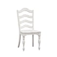 thumbnail image 4 of Liberty Furniture Magnolia Manor Ladder Back Side Chair -Set of 2 - White, 4 of 5