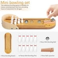 Dytern Party 1 Set Mini Bowling Set Tabletop Bowling Game Mini Game